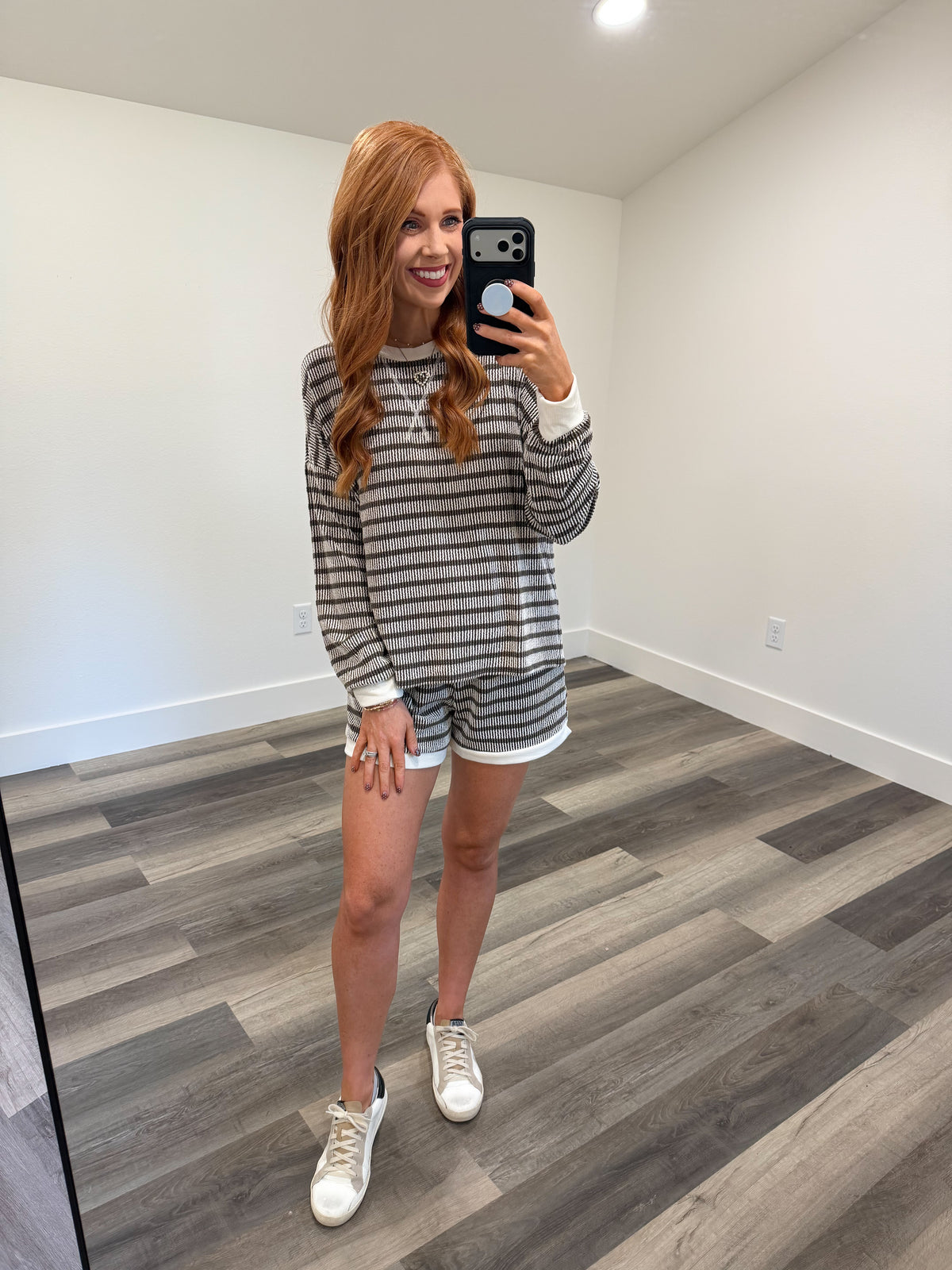 Stripe & Chill Set-Espresso