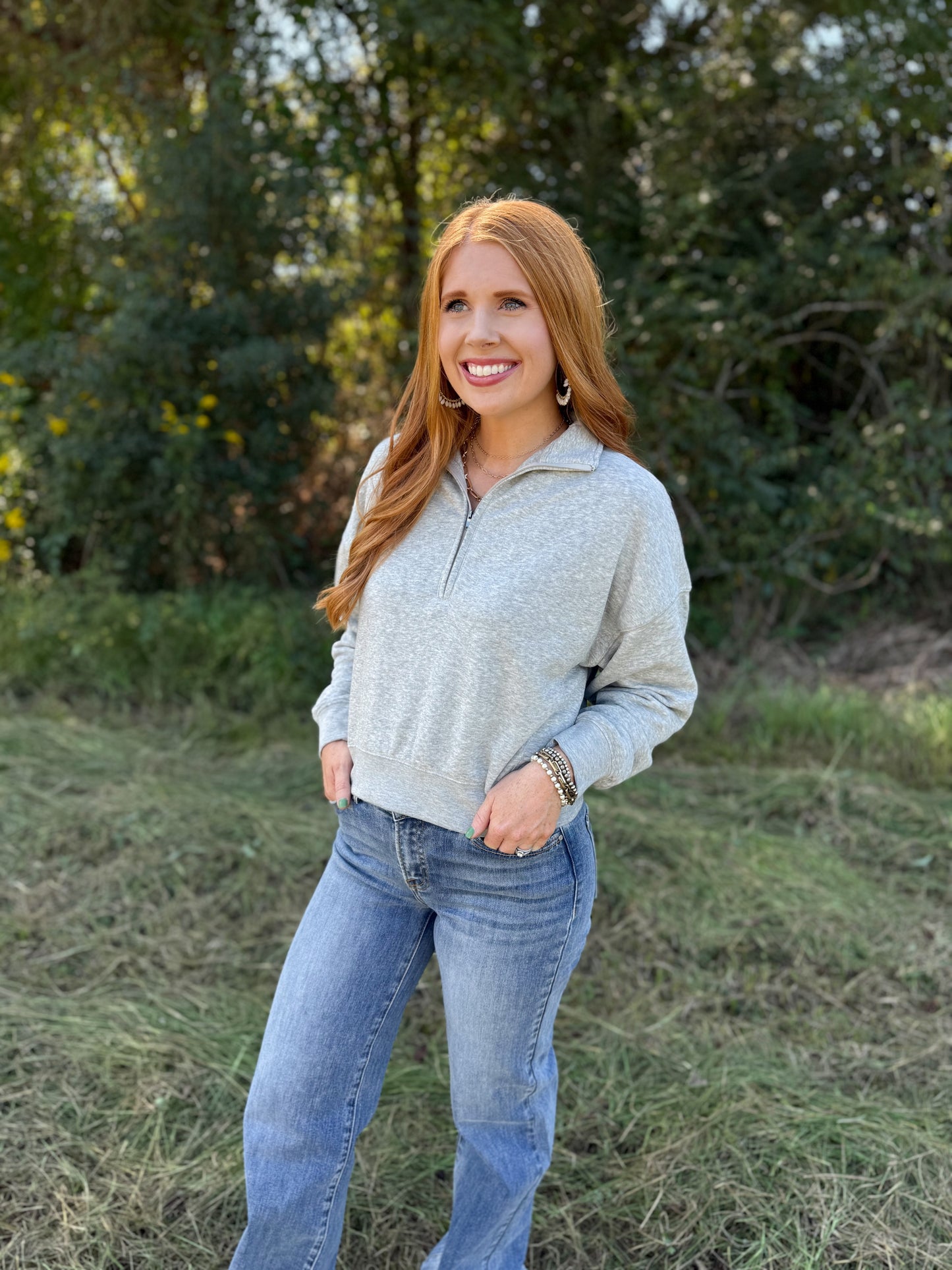 Love This Way Half-Zip Sweatshirt