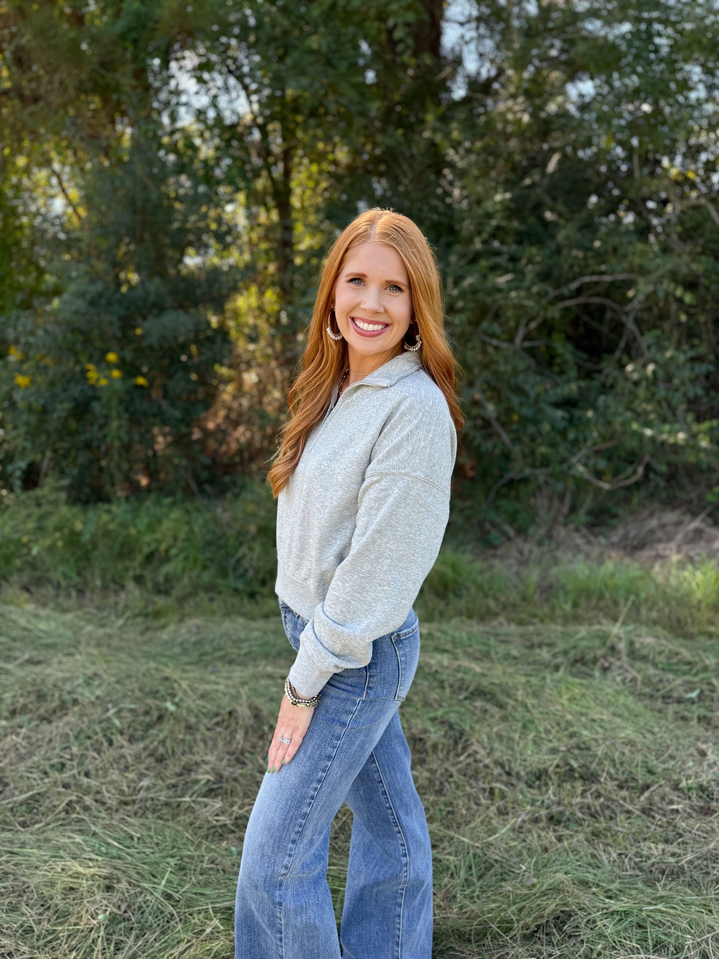 Love This Way Half-Zip Sweatshirt