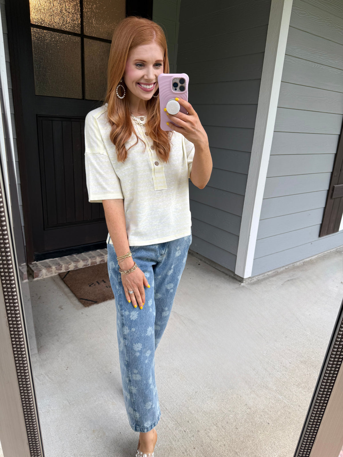 Sunshine & Denim Top