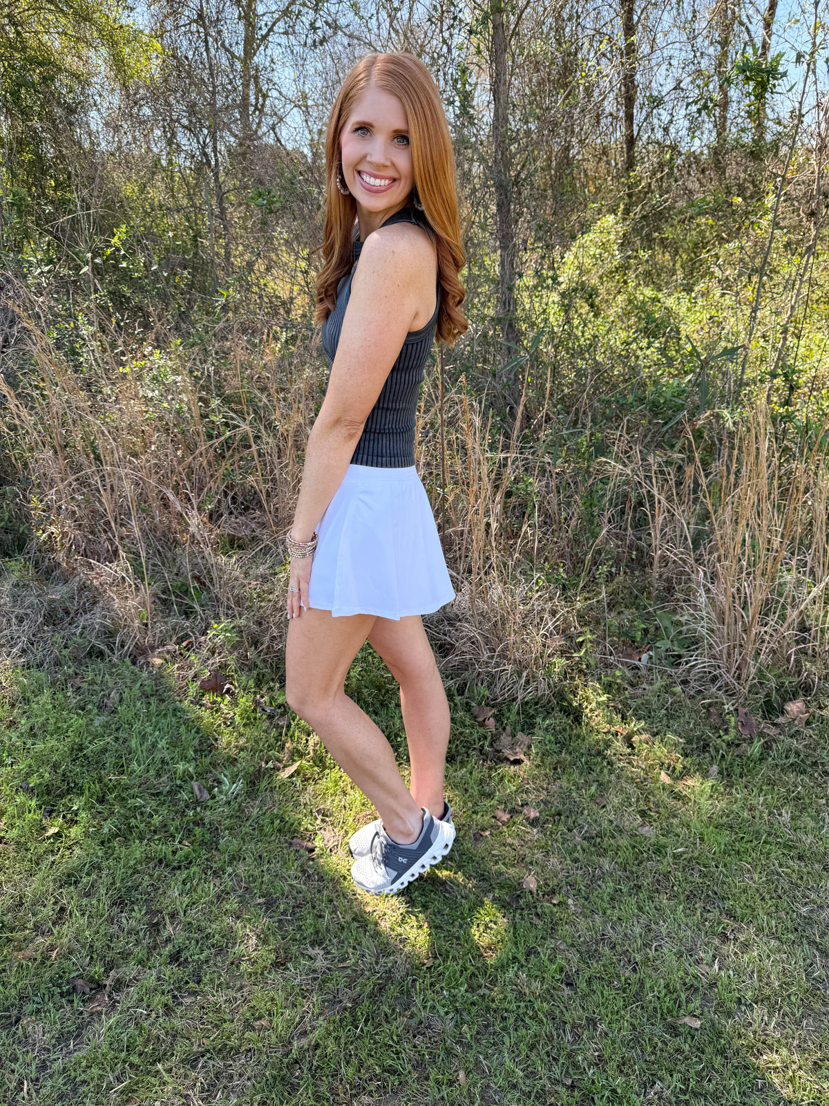 Women's Tennis Skort-White