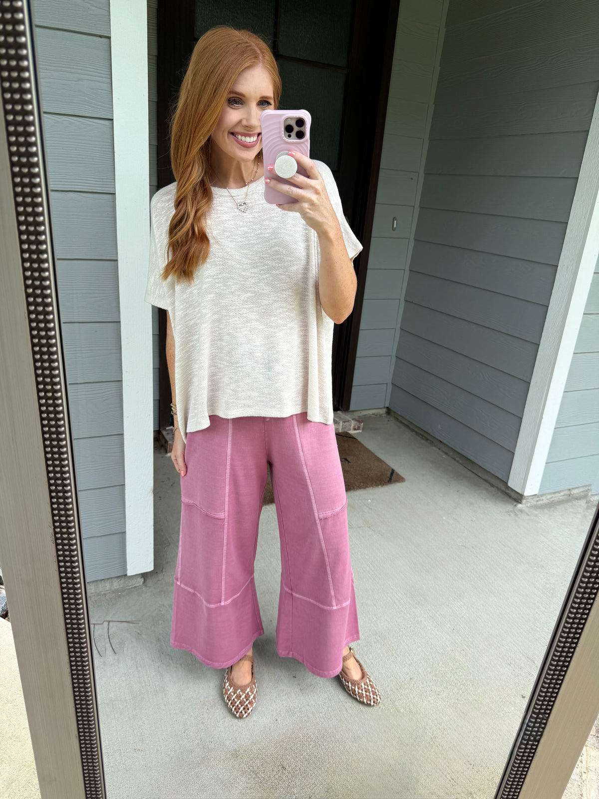 Easy Days Top-Sand Beige