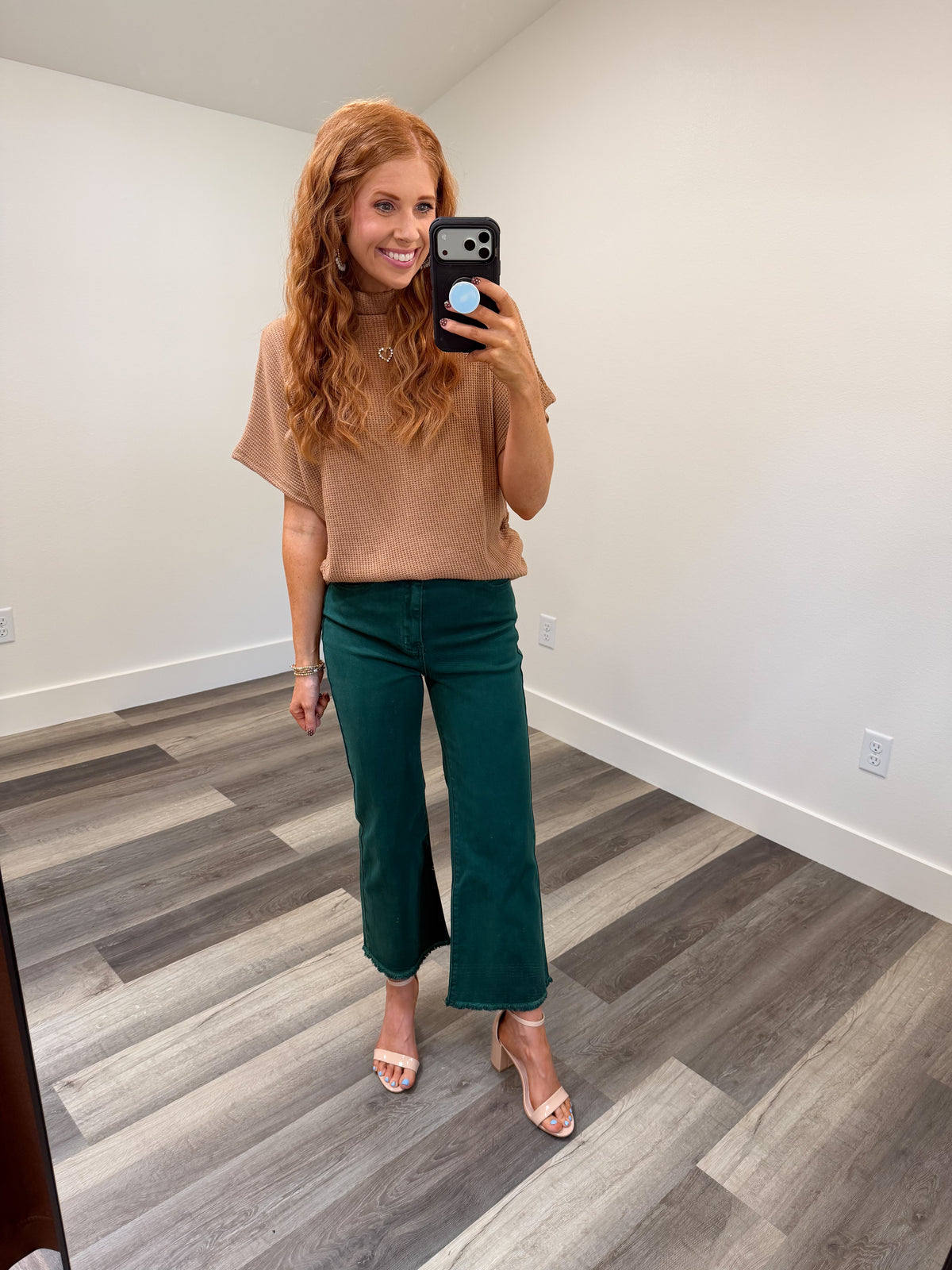 Viral Zenana High Waisted Pants- Hunter Green