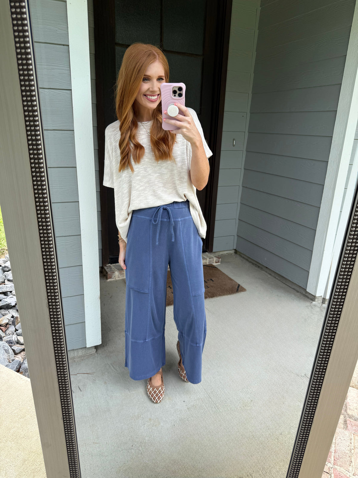 Willow Pants-Navy