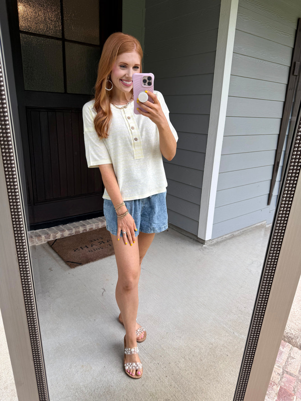 Sunshine & Denim Top
