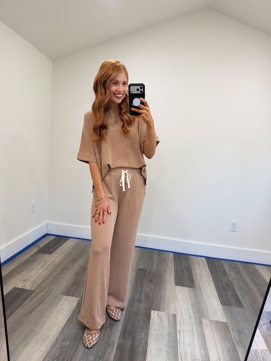 Ribbed Mocha Set