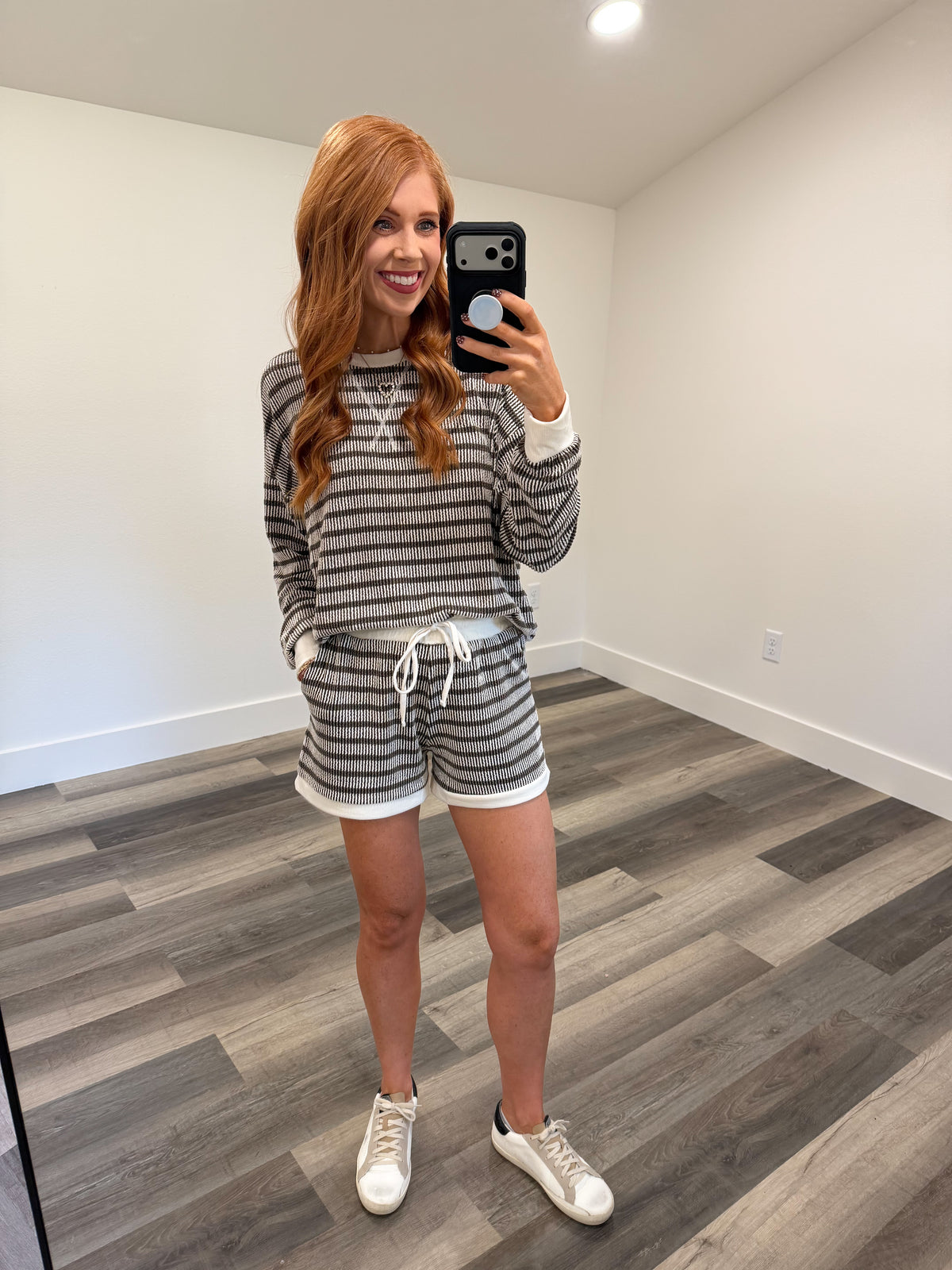 Stripe & Chill Set-Espresso