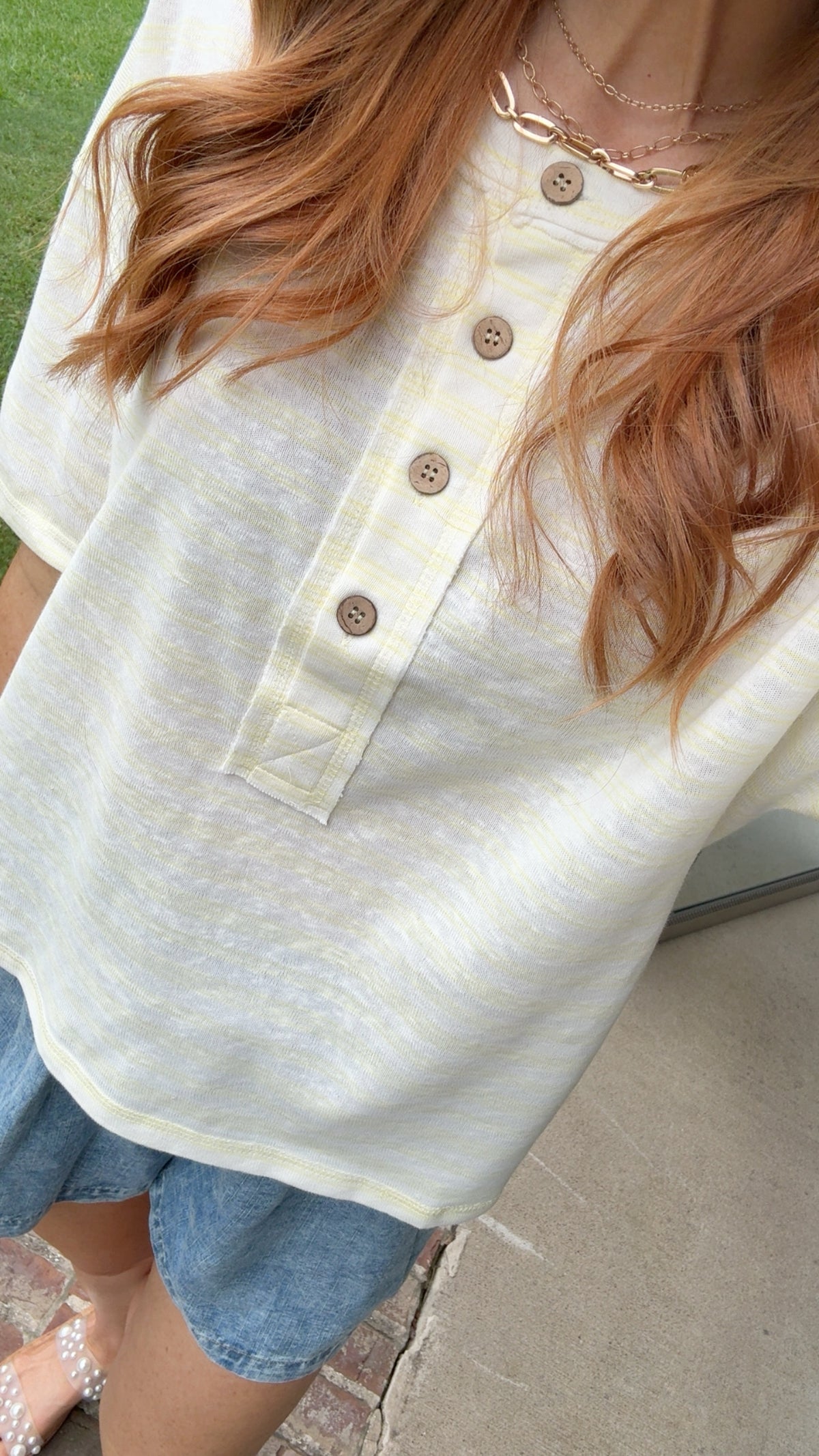 Sunshine & Denim Top