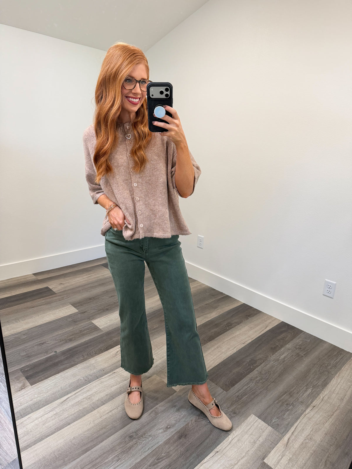 Viral Zenana High Waisted Pants-Dark Olive