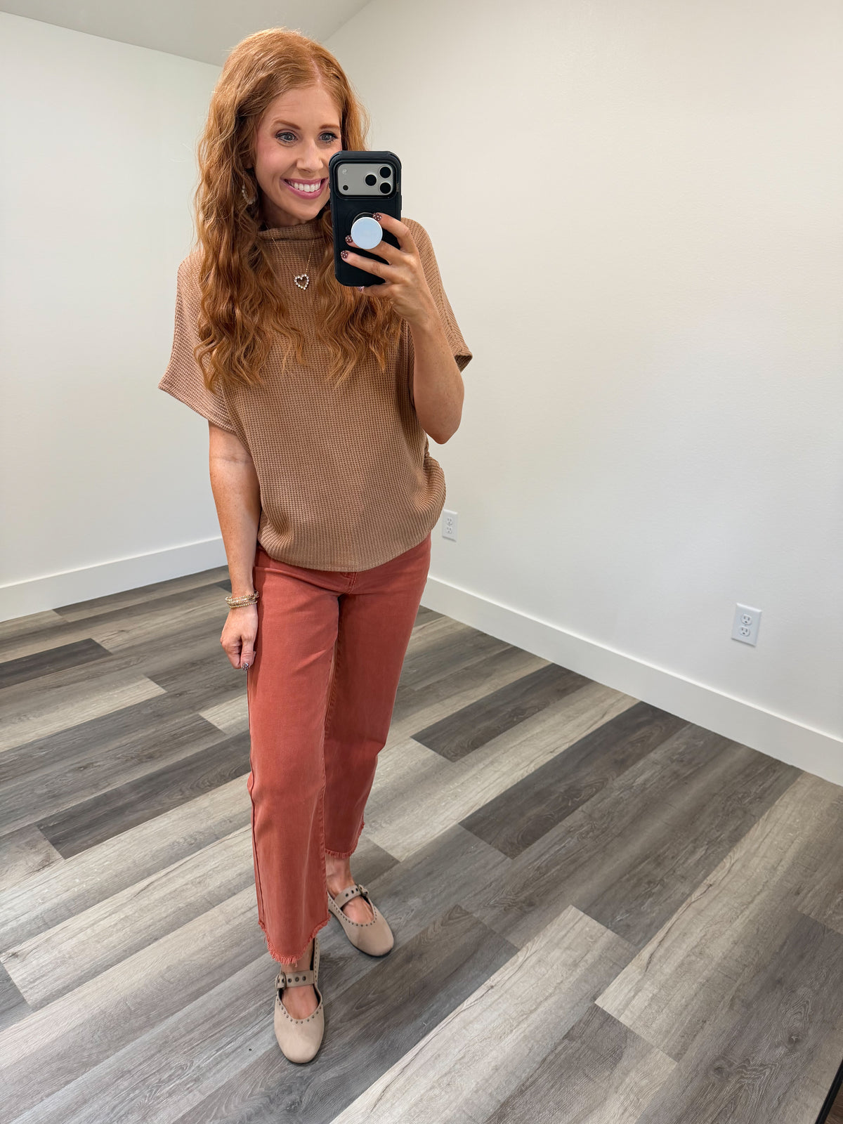 Fall Favorite Waffle Top