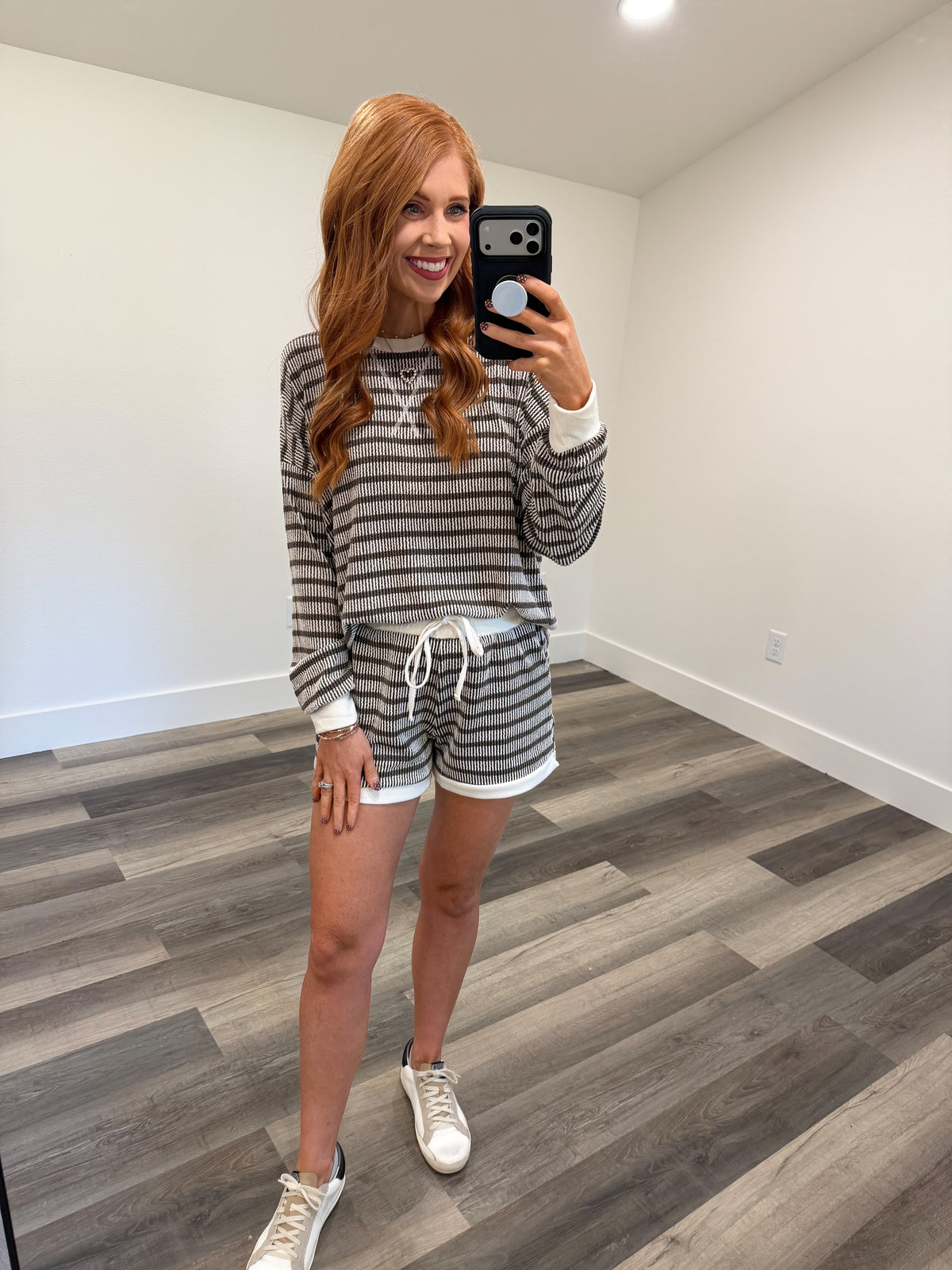Stripe & Chill Set-Espresso